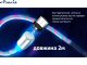 Кабель магнітний Multicolor LED Voin VC-1602 RB USB-Micro USB 3А, 2m, швидка зарядка/передача даних 0