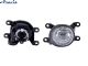 Противотуманные фары LED Toyota C-HR 2020-/TY-2106-LED/LED-12V5W/7W с проводкой 3