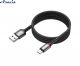 Кабель USB/Micro USB Borofone BU33 с индикатором 1.2м/2.4A Black 2