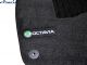 Коврики автомобильные ворс Skoda Octavia A5 2004-2012 черные Premium AVTM 8