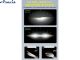 Автомобильные светодиодные LED лампы H1 56w/6000lm/6000K 9-18V G1 5530 Chip 2