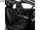 Накидки сидений премиум класса велюр Beltex Monte Carlo BX81160 черно-красные передние 7