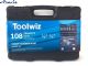 Набір інструменту 108 предметів 1/2-1/4" Toolwiz TZ-108 2