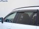 Дефлекторы окон ветровики Toyota Rav 4 2019- с хром молдингом AVTM 2