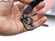 Брелок для ключів плетений з карабіном Subaru 3