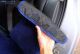 Накидки на сидения Алькантара Синий-темный Полный к-т на флисе стеганные ромбы 2