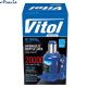 Гидравлический домкрат бутылочный Vitol 20002Н/JX0111 20т высота 185-350мм низкий коробка 2
