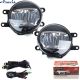 Протитуманні фари Toyota Previa Corolla, Camry, Rav Yaris Avensis TY-807-LED 5Wx2LED з проводкою 6