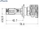 Автомобильные светодиодные LED лампы H7 DriveX ME-04 5000K 2