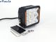 Додаткові світлодіодні фари LED WL SQ-108 DLX 4" FL+DRL 24L-120W OSR 11