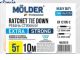 Стяжка вантажу 10M 5T 25мм Molder MA20510 Professional 100% поліестер/євростандарт EN 12195-2 0