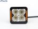 Додаткові світлодіодні фари LED WL SQ-104 DLX 3" FL+DRL 4L-20W OSR 7