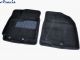 Коврики автомобильные 3D ворс Hyundai Solaris/KIA Rio 2011-2016 черные 5шт Seintex 3