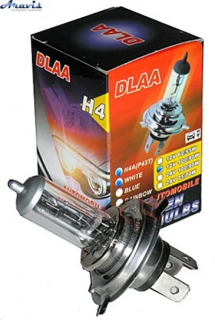 Галогенная лампа H4 12V 100/90W DLAA clear