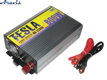 Інвертор 12В-220В 800W/USB-5VDC0.5A/ модифікований. хвиля