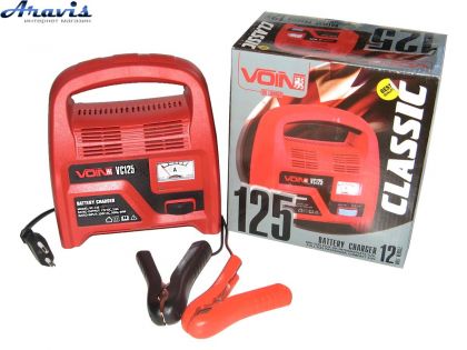 Зарядное устройство для автомобильного аккумулятора VOIN VC-125