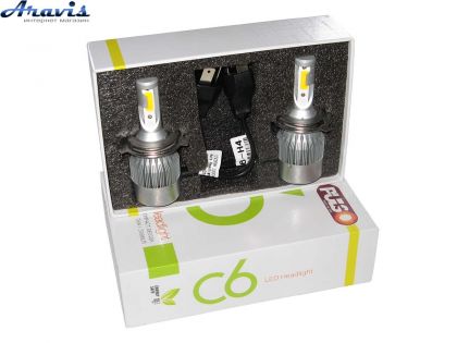 Автомобильные светодиодные LED лампы H4 Pulso 3000K LP-42363 комплект для авто