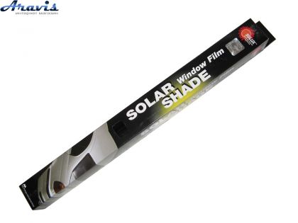 Тонировочная пленка Solux 50 см х3м не выгорает Dark Black 10%