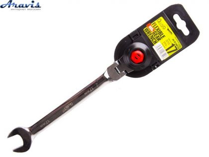 Ключ гаечный рожково-трещоточный с карданом 14мм Alloid КТ-2081-14к