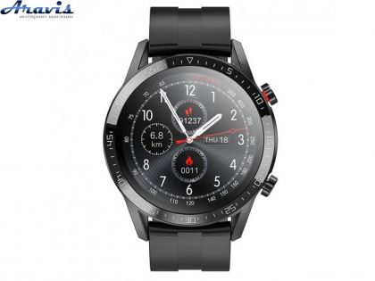 Смарт часы Hoco Y2 Smart Watch (1.3, 290mAh, IPS, для Android и IOS) Black
