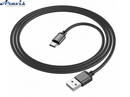 Кабель USB-Micro USB Borofone BX87 2.4A 1м чорний