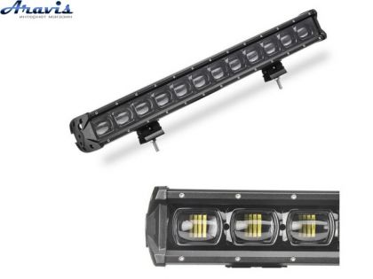 Світлодіодна LED балка люстра на дах авто 700*80*55mm 120W (2.5W*48) Ближнє світло WG-C6D 4 069