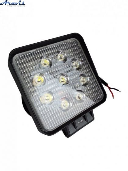 Дополнительные светодиодные фары LED Лидер 06-27W 27W дальний