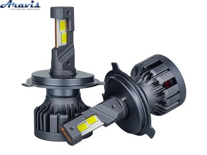 Автомобильные светодиодные LED лампы DriveX AL-01 PRO H4 H/L 52W CAN 9-32V 6K