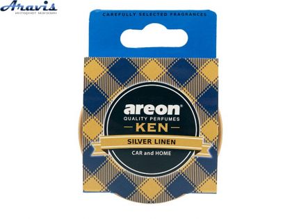 Освежитель воздуха Areon Ken Silver Linen AK41