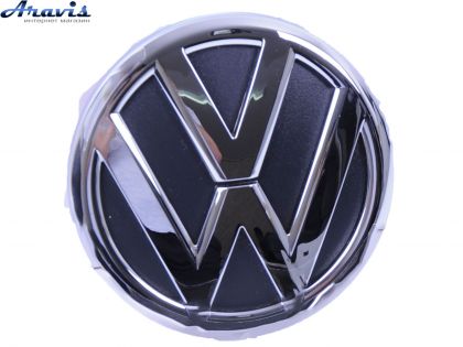 Емблема Volkswagen 110мм Caddy 2011-15 ззаду 2K5853630ULM