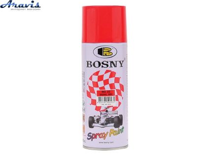 Краска красная насыщенная Bosny №23 400мл