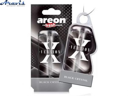 Ароматизатор рідкий лист Areon LIQUID X-Version Black Crystal 8,5 мл LCX01