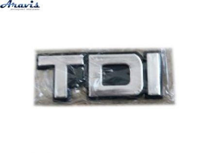 Эмблема надпись TDI на багажник №412