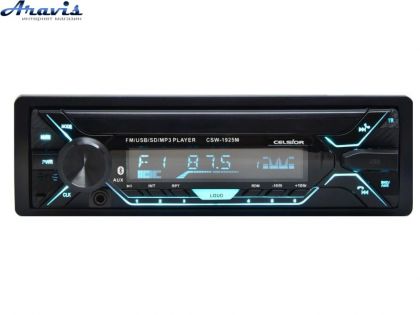 Автомагнітола MP3/SD/USB/FM бездисковий програвач Celsior CSW-1925M