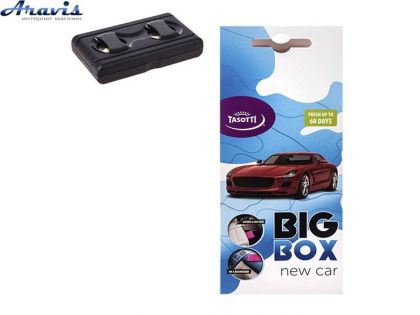 Ароматизатор под сиденье Tasotti/Big box 58g/New Car 115775