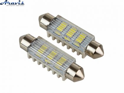 Лампочка светодиодная софитная Pulso LP-64041 SV8.5 T11x41mm 6SMD-5730 100Lm