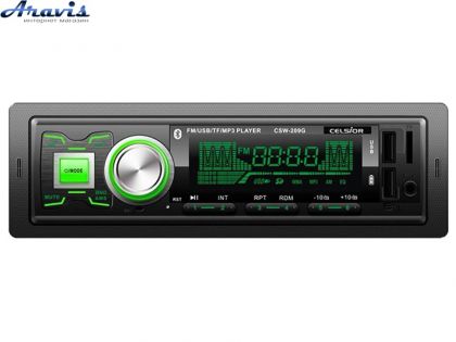 Автомагнітола MP3/SD/USB/FM бездисковий програвач Celsior CSW-209G
