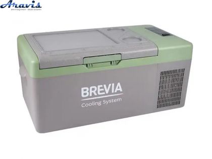 Автохолодильник компрессорный Brevia 22110 15л 12/24/110/220V 60W