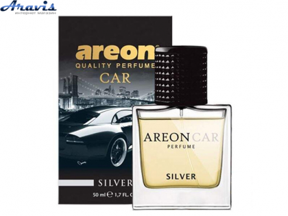 Ароматизатор Areon Car Perfume 50ml Glass Silver MCP05