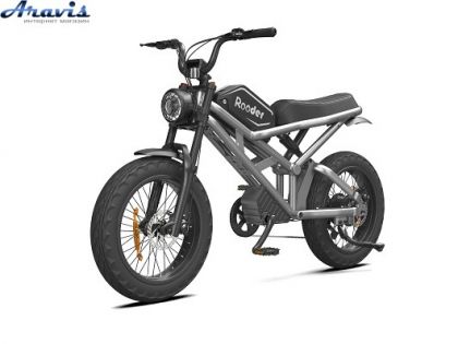 Електровелосипед Rooder 1000W 48V25Ah Silver 4825Sl сірий