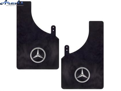 Бризковики Sport Master XXL 280*440 Mercedes чорний 2 шт