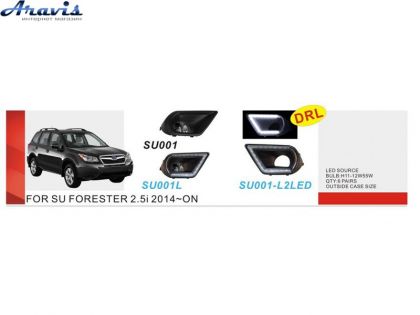 Протитуманні фари Subaru Forester 2.5i 2013-16 SU-001 H11-12V55W