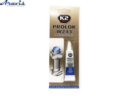 Фиксатор резьбовых соединений Blue 6ml K2 B150N Prolok T245 Medium Strength