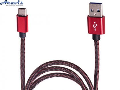 Кабель USB-Type С Red 200 Rd