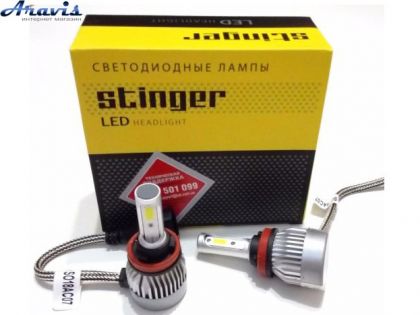 Автомобільні світлодіодні LED лампи H7 36W/3200Lm/5500K COB IP57/9-32V Starlite Stinger
