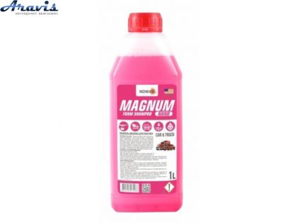 Шампунь 1л Нано для ручного миття Nowax Magnum Nano Foam Shampoo суперконцентрат NX01190
