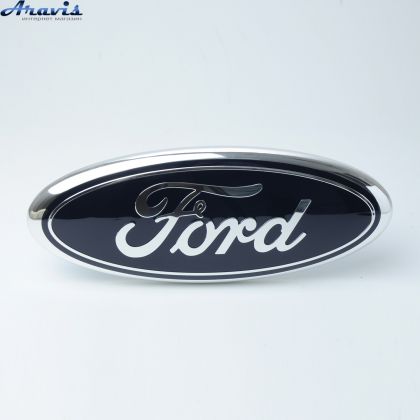 Эмблема Ford Transit F-150 2004-2014 227х90мм в сборе скотч 3M 3 клипс 4L3415402A16C