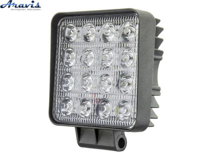 Дополнительные светодиодные фары LED WL-D14 48W 3030-16 SP дальний