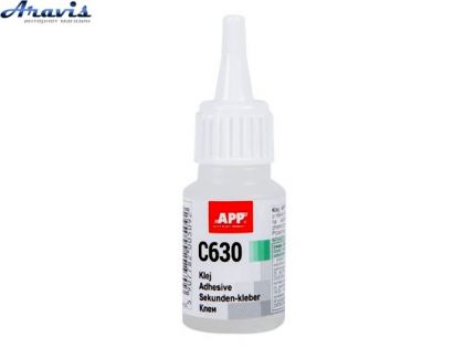 APP Клей цианово-акриловый для склеивания резины, пластмассы и EPDM C630 040511