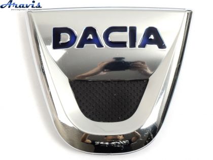 Эмблема Dacia Duster перед пластик 4 штырька H=120мм 5586B